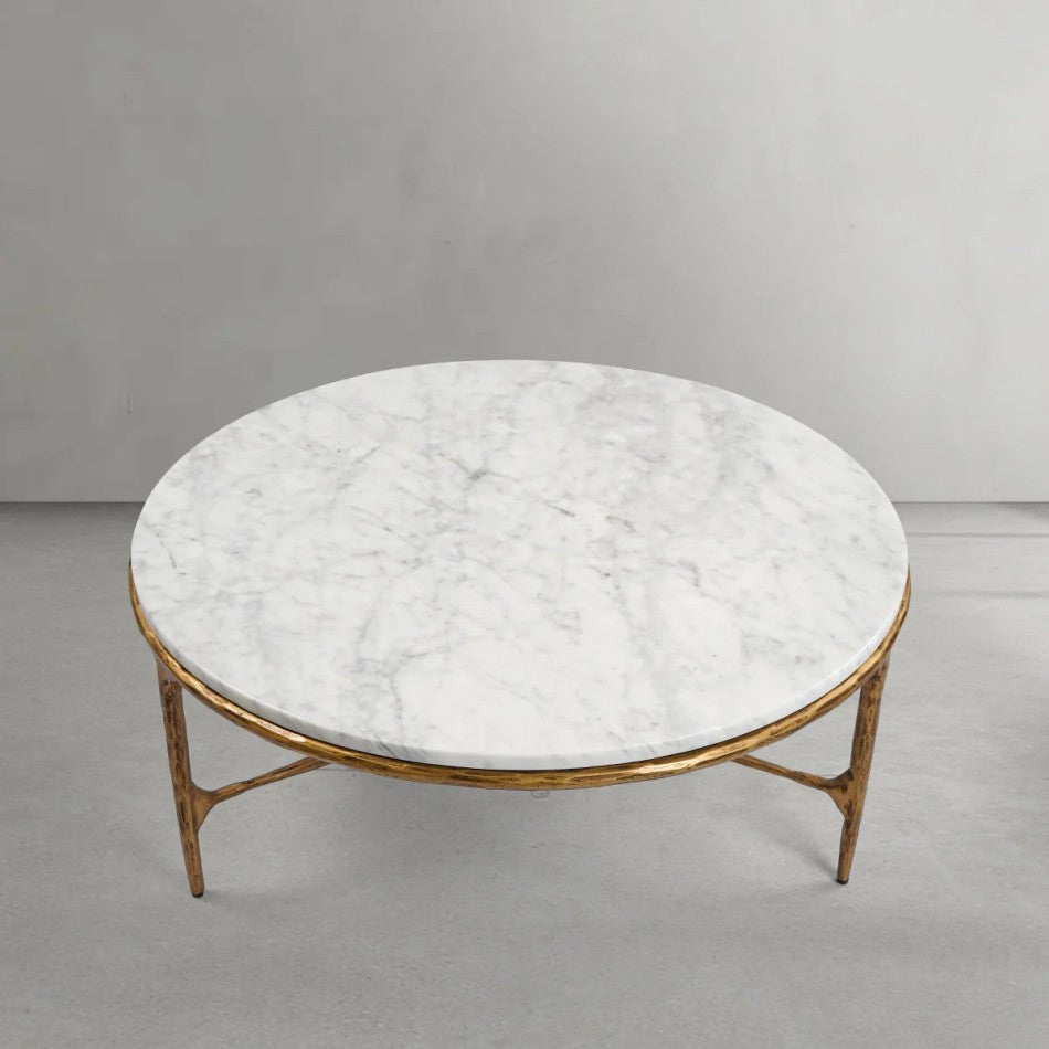 Thades Marble Round Coffee Table
