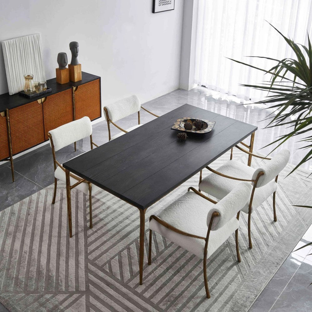 Thades Medieval Style Dining Table