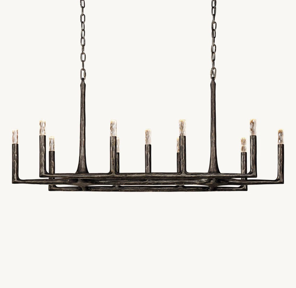 Thadrian Linear Chandelier 54"