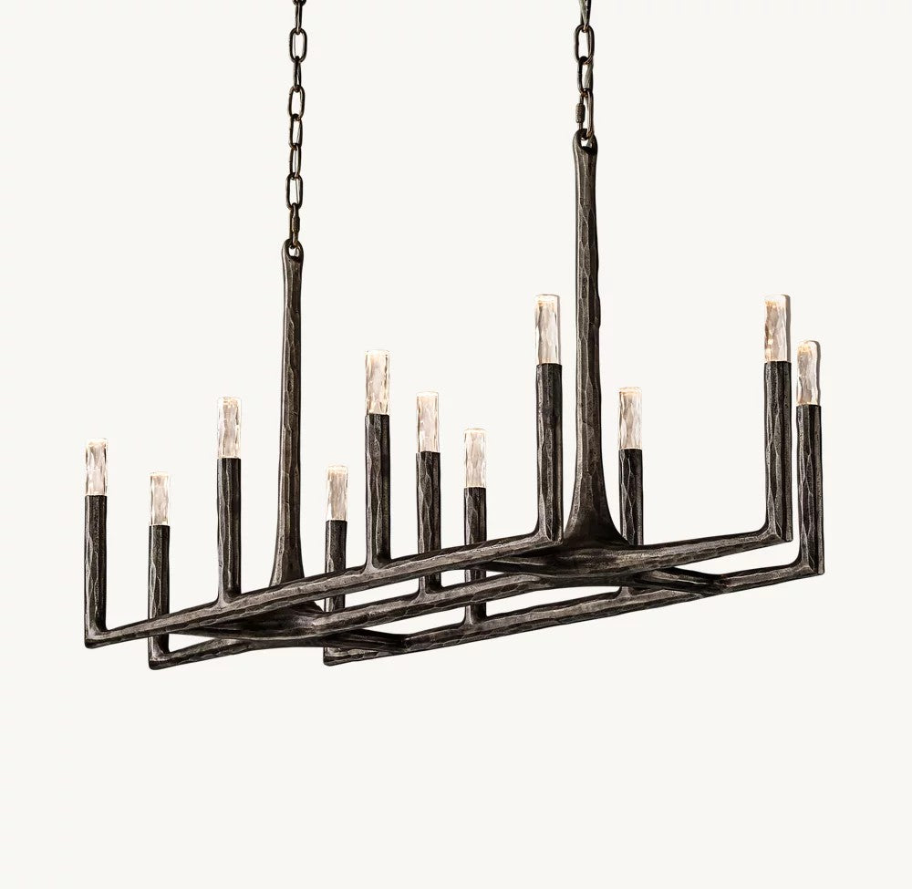 Thadrian Linear Chandelier 54"