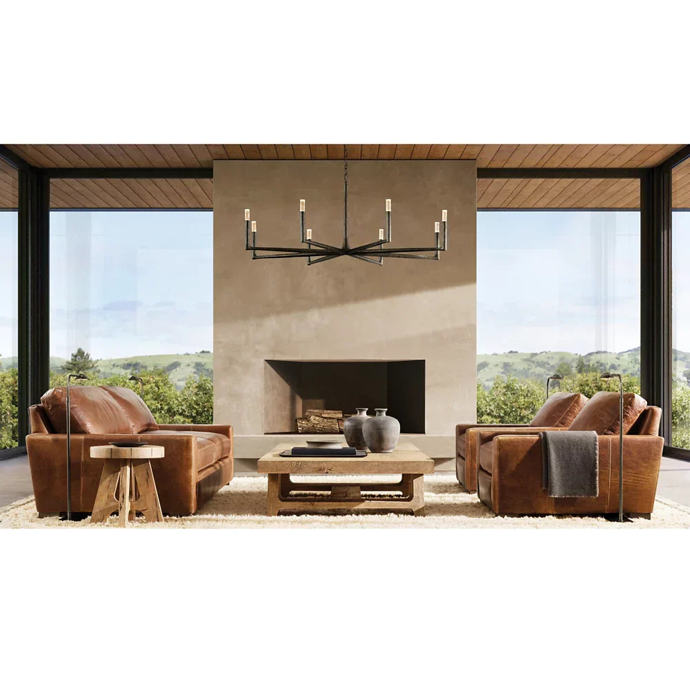 Thadrian Round Chandelier 72"