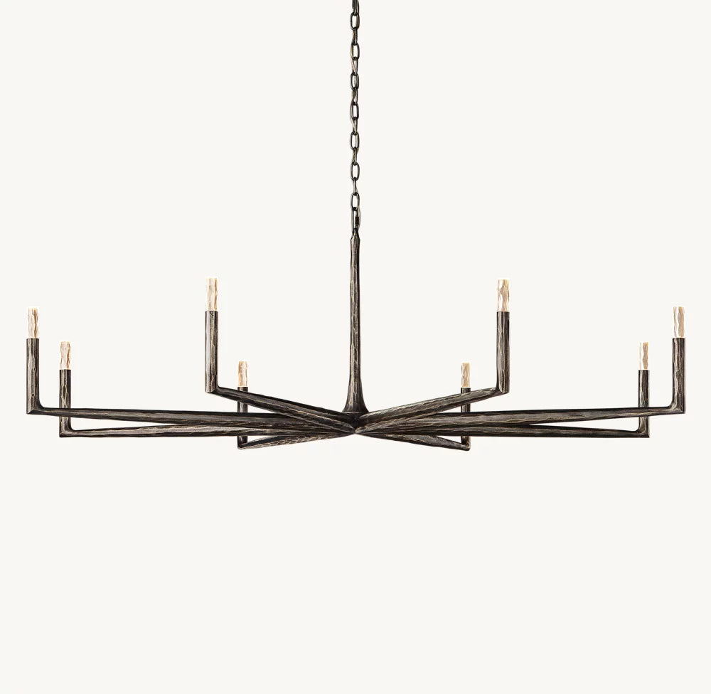 Thadrian Round Chandelier 72"
