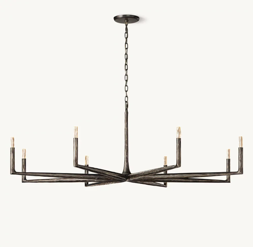 Thadrian Round Chandelier 72"