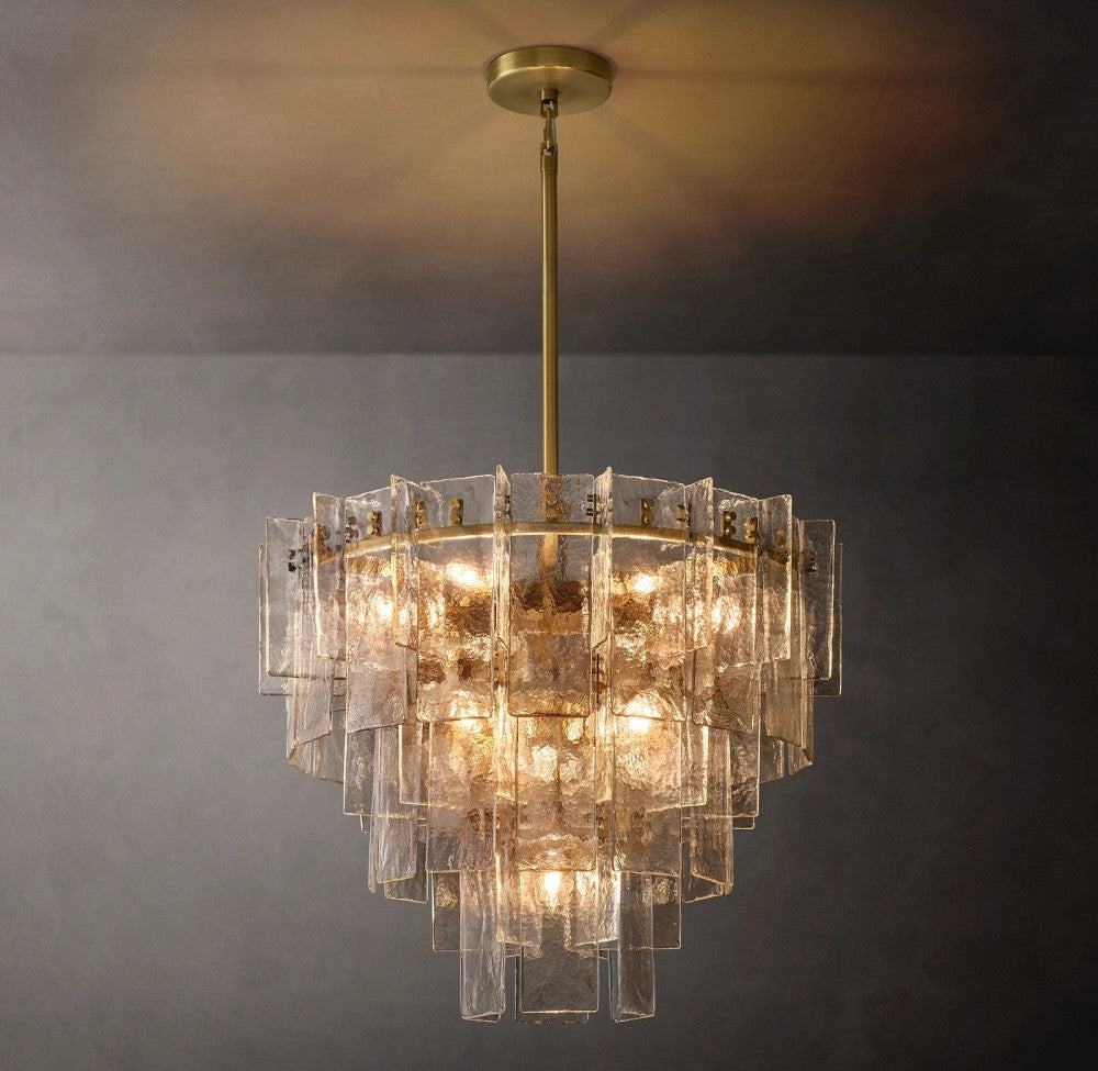 Trama Tiered Round Chandelier 36"