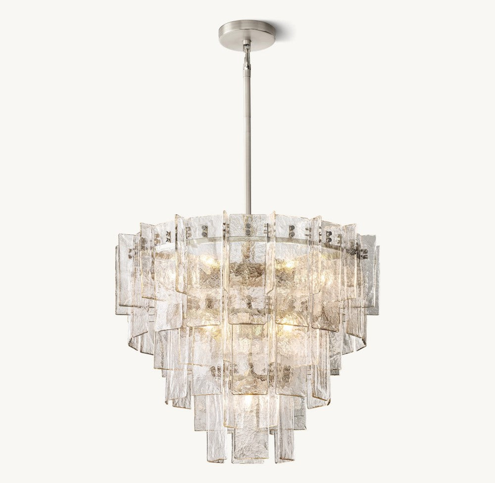 Trama Tiered Round Chandelier 36"