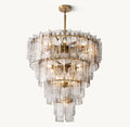Trama Tiered Round Chandelier 47"