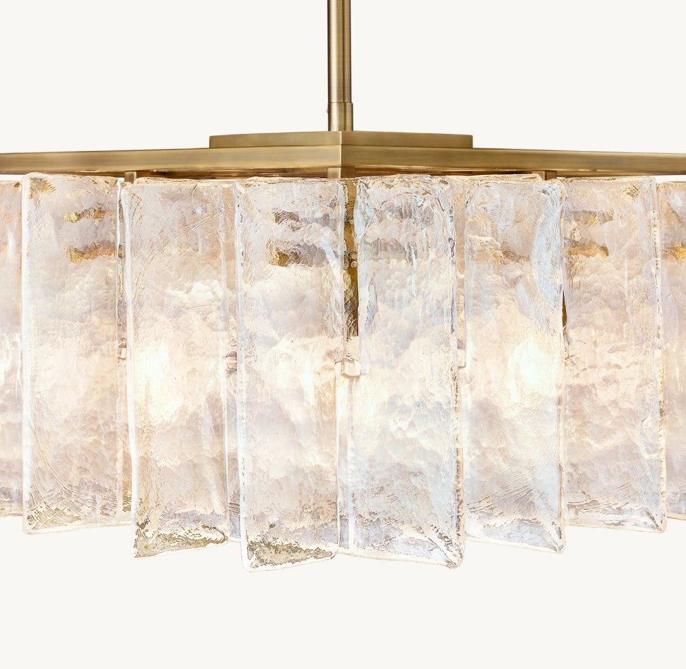 Trama Rectangular Chandelier 49"