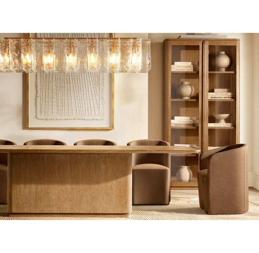 Trama Rectangular Chandelier 67"