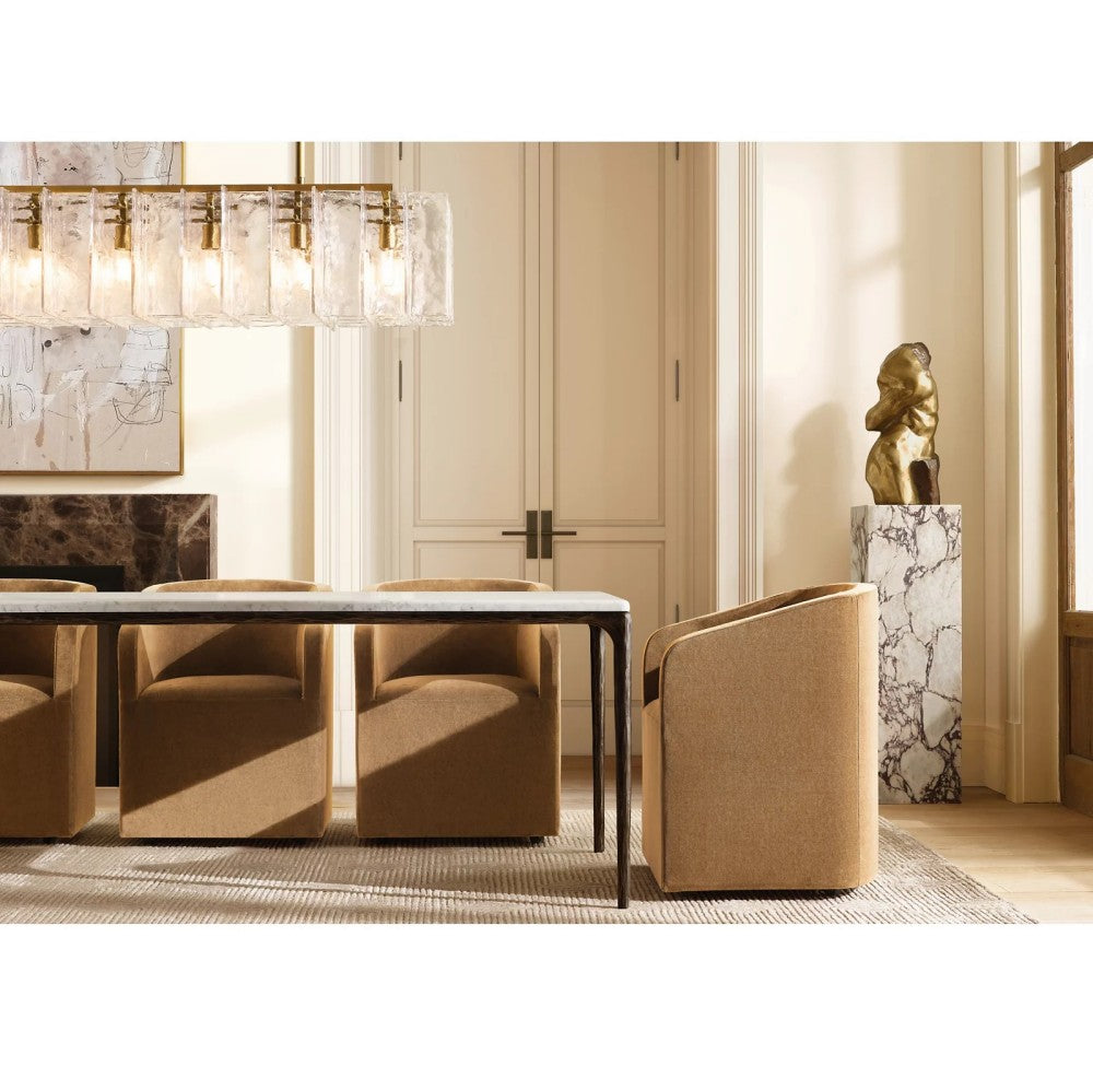 Trama Rectangular Chandelier 67"