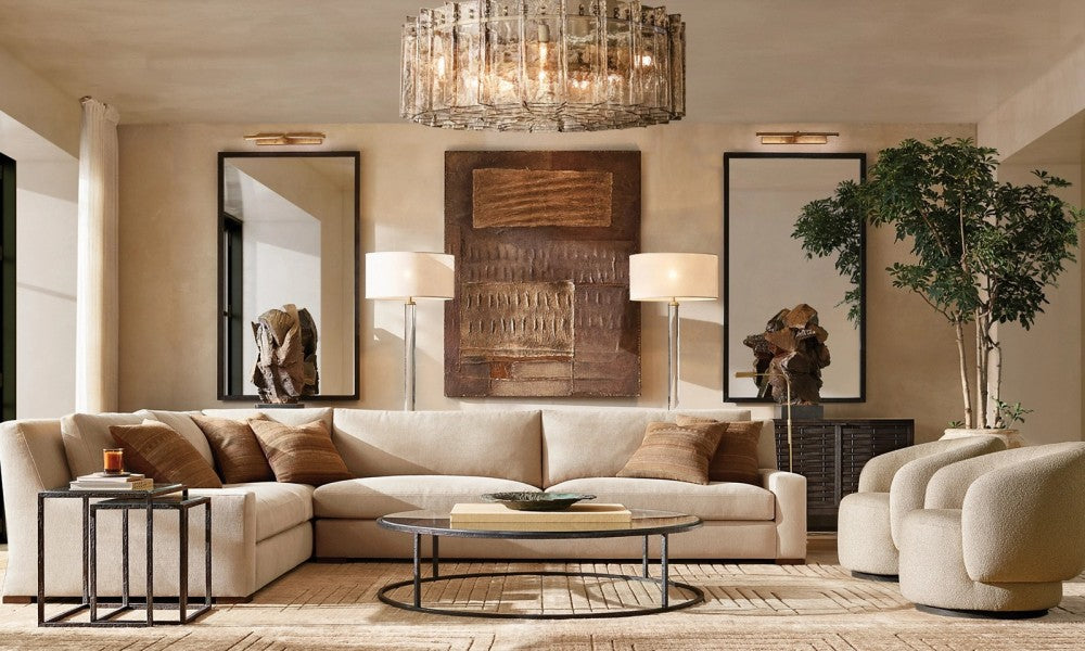Trama Round Chandelier 48"