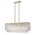 Aimee Linear Glass Chandelier