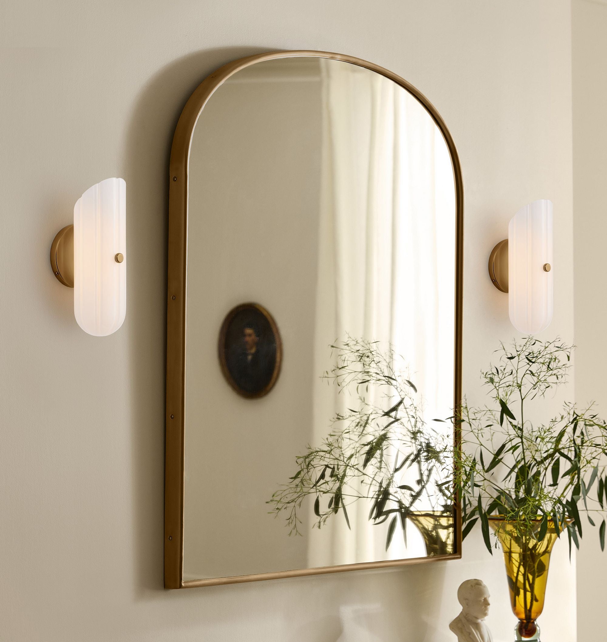Lorna LED Sconce 12"H 24"H